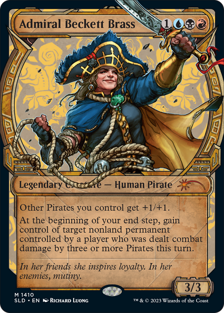 Admiral Beckett Brass [Secret Lair Drop Series] | Good Games Adelaide SA