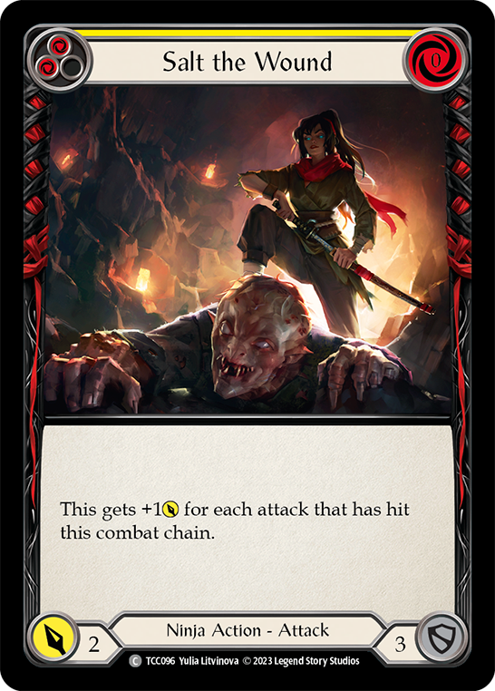 Salt the Wound (Yellow) [TCC096] (Round the Table: TCC x LSS) | Good Games Adelaide SA