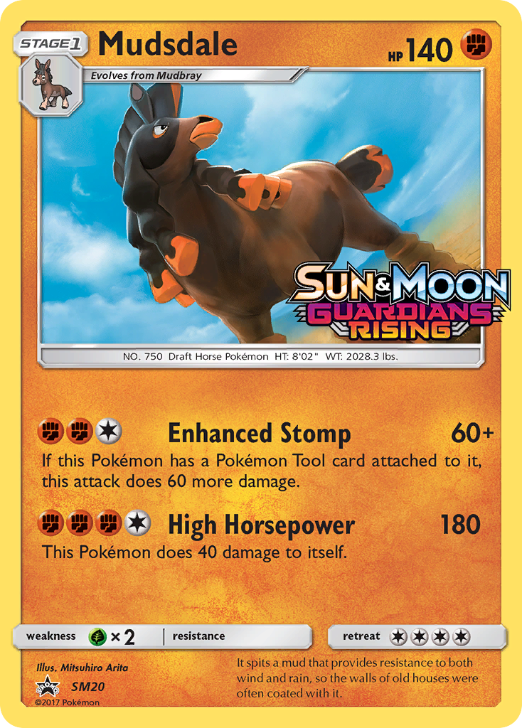 Mudsdale (SM20) [Sun & Moon: Black Star Promos] | Good Games Adelaide SA