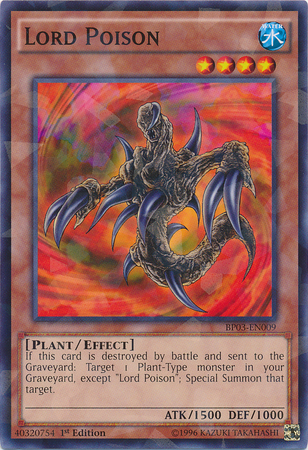 Lord Poison [BP03-EN009] Shatterfoil Rare | Good Games Adelaide SA