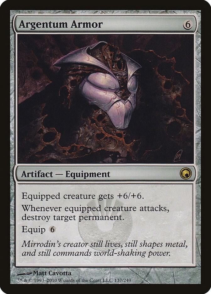 Argentum Armor 137 (Scars of Mirrodin)  | Good Games Adelaide SA