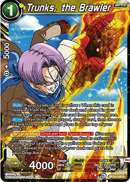 Trunks, the Brawler (BT14-103) [Cross Spirits] | Good Games Adelaide SA
