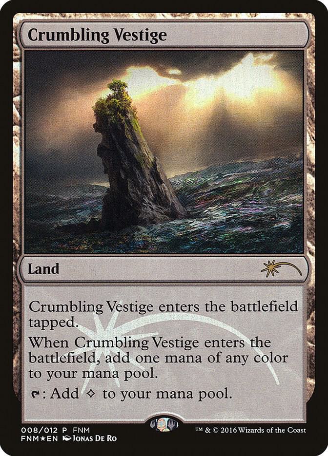 Crumbling Vestige 8 (FNM Promos)  - Foil | Good Games Adelaide SA