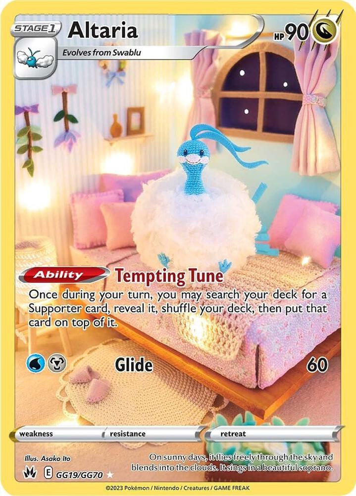 Altaria GG19/GG70 (Crown Zenith: Galarian Gallery)  - Holofoil | Good Games Adelaide SA