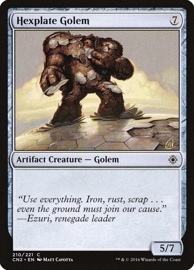 Hexplate Golem 210 (Conspiracy: Take the Crown)  | Good Games Adelaide SA