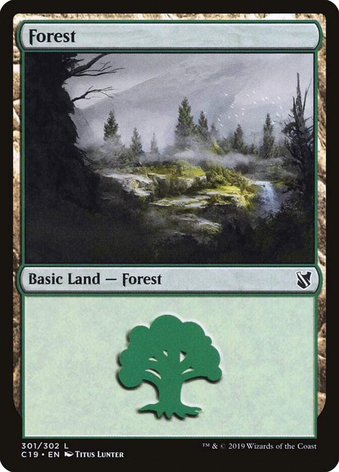 Forest 301 (Commander 2019)  | Good Games Adelaide SA
