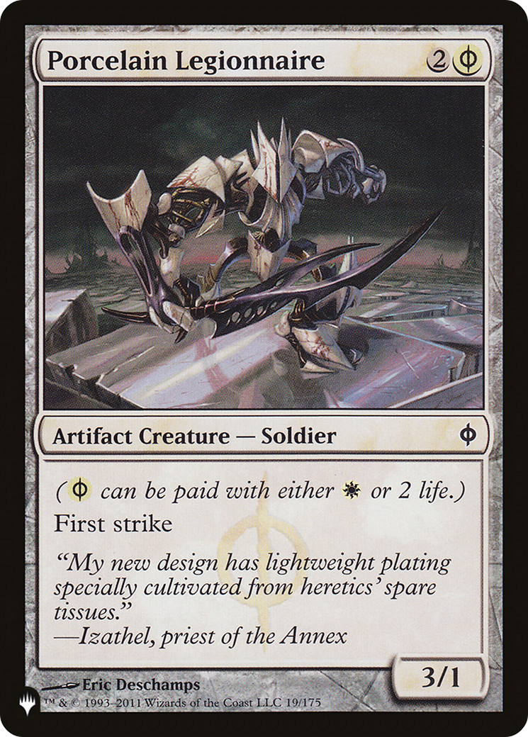Porcelain Legionnaire [The List Reprints] | Good Games Adelaide SA