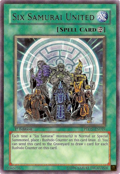Six Samurai United [PTDN-EN059] Rare | Good Games Adelaide SA
