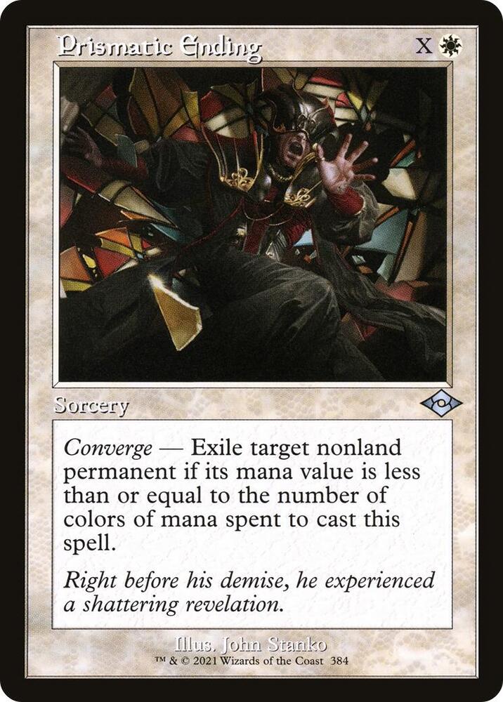 Prismatic Ending Retro Frame 384 (Modern Horizons 2)  | Good Games Adelaide SA