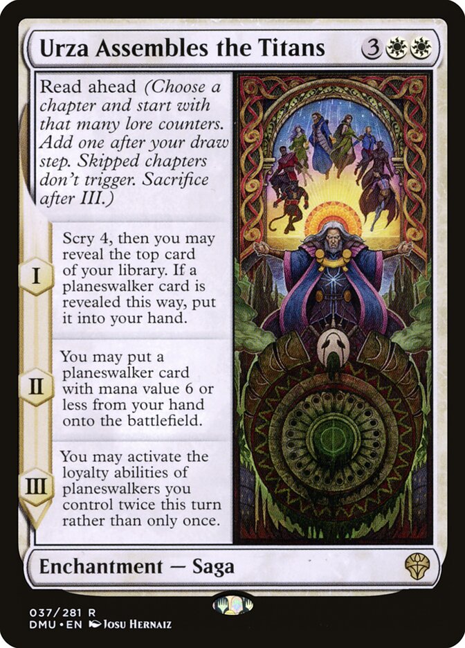 Urza Assembles the Titans 37 (Dominaria United)  - Foil | Good Games Adelaide SA