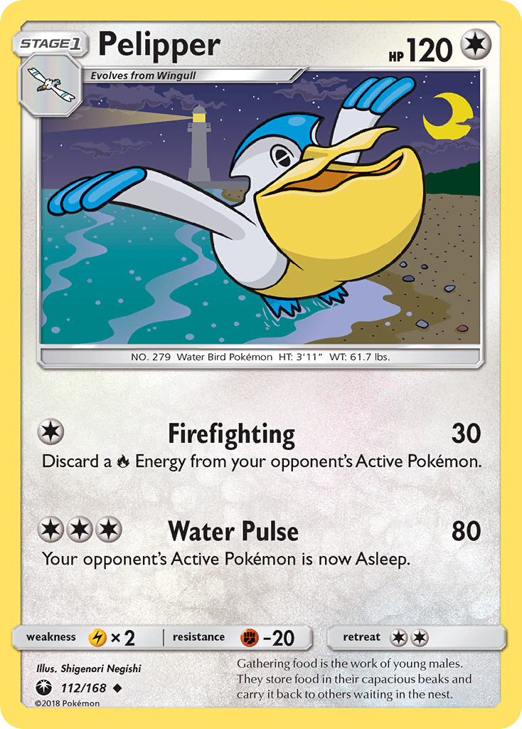 Pelipper (112/168) [Sun & Moon: Celestial Storm] | Good Games Adelaide SA