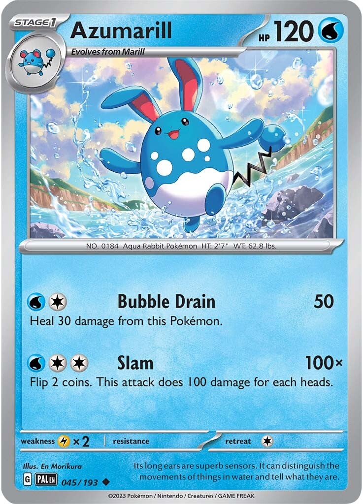Azumarill (045/193) [Scarlet & Violet: Paldea Evolved] | Good Games Adelaide SA