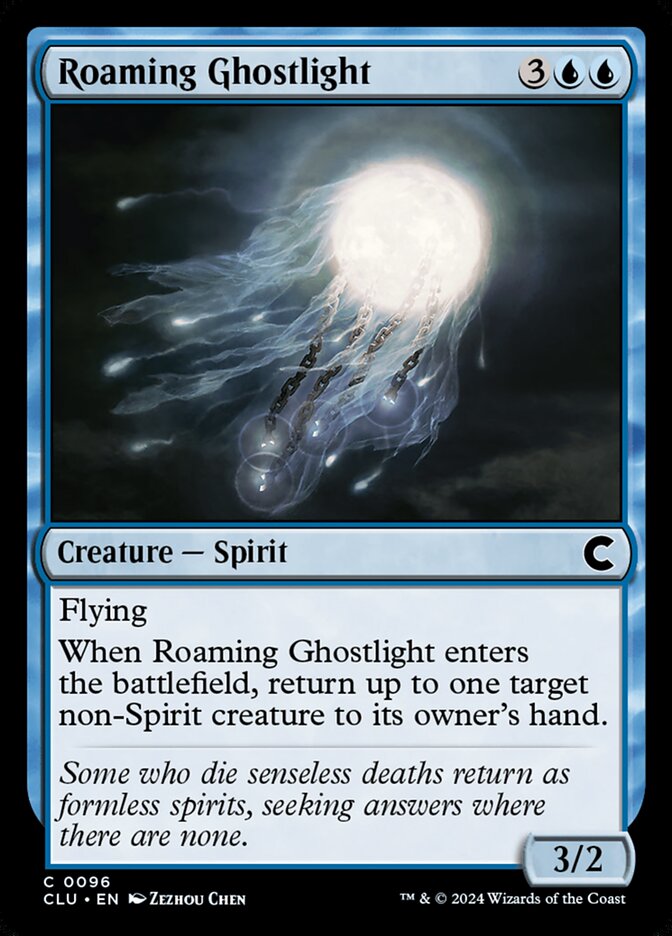 Roaming Ghostlight 96 (Ravnica: Clue Edition)  | Good Games Adelaide SA