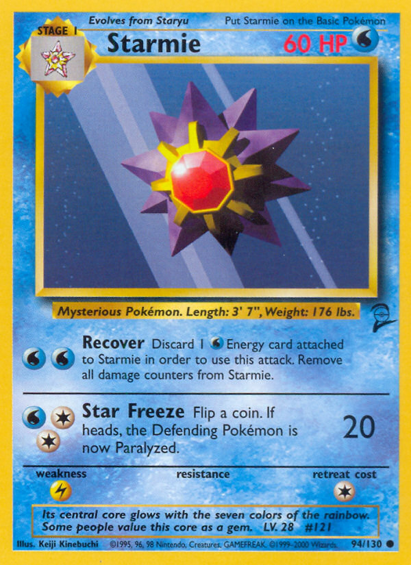 Starmie (94/130) [Base Set 2] | Good Games Adelaide SA