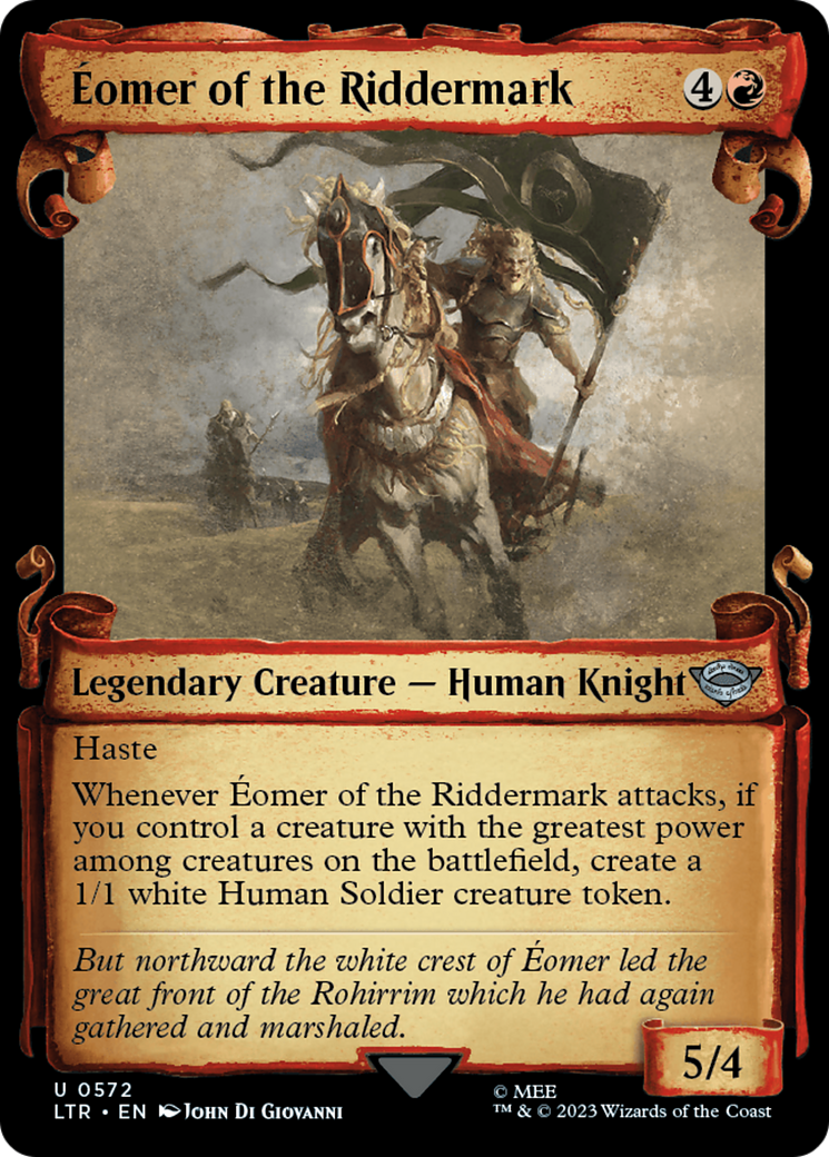 Eomer of the Riddermark [The Lord of the Rings: Tales of Middle-Earth Showcase Scrolls] | Good Games Adelaide SA