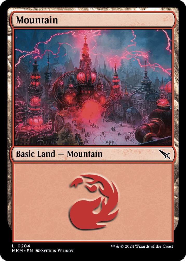 Mountain 284 (Murders at Karlov Manor)  - Foil | Good Games Adelaide SA