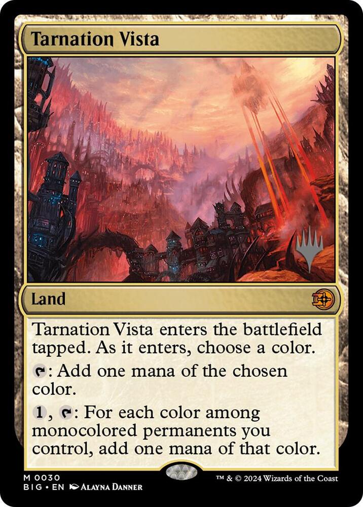 Tarnation Vista 30 (Promo Pack: Edge of Eternities)  - Foil | Good Games Adelaide SA