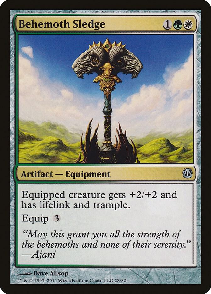 Behemoth Sledge 28 (Duel Decks: Ajani vs. Nicol Bolas)  | Good Games Adelaide SA