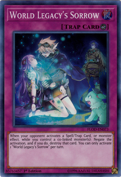 World Legacy's Sorrow [FLOD-EN073] Super Rare | Good Games Adelaide SA