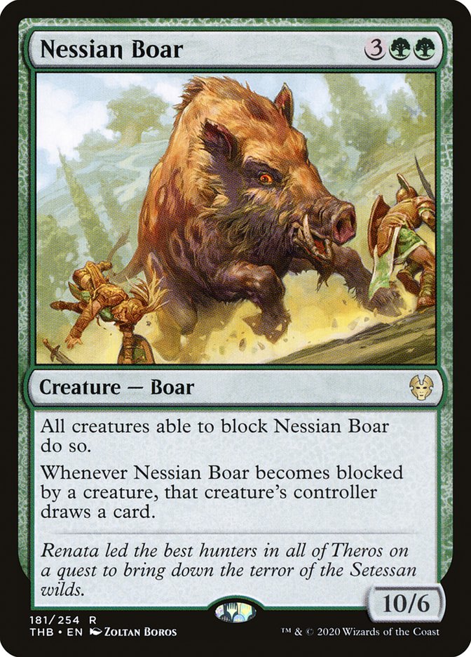 Nessian Boar [Theros Beyond Death] | Good Games Adelaide SA