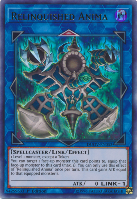 Relinquished Anima [DUOV-EN053] Ultra Rare | Good Games Adelaide SA