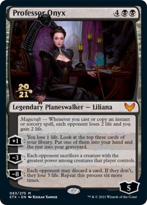 Professor Onyx 83 (Prerelease Cards)  - Foil | Good Games Adelaide SA