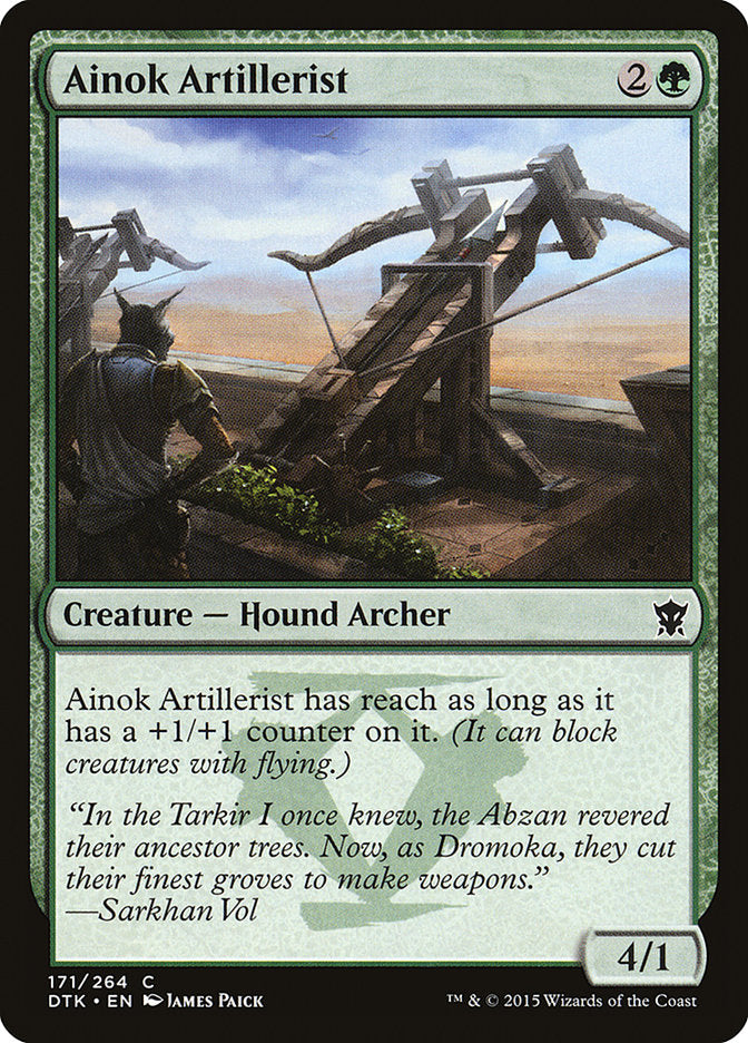 Ainok Artillerist 171 (Dragons of Tarkir)  - Foil | Good Games Adelaide SA