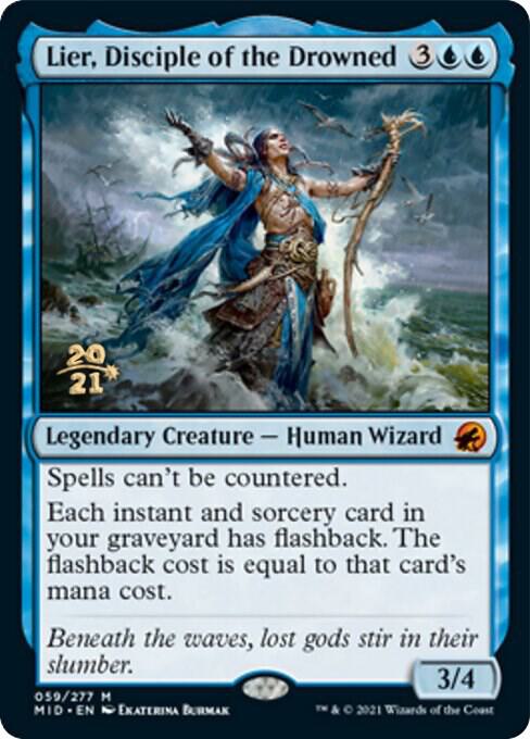 Lier Disciple of the Drowned 59 (Prerelease Cards)  - Foil | Good Games Adelaide SA