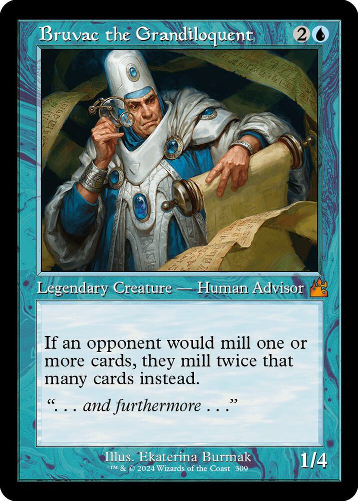 Bruvac the Grandiloquent 309 (Ravnica Remastered)  - Foil | Good Games Adelaide SA