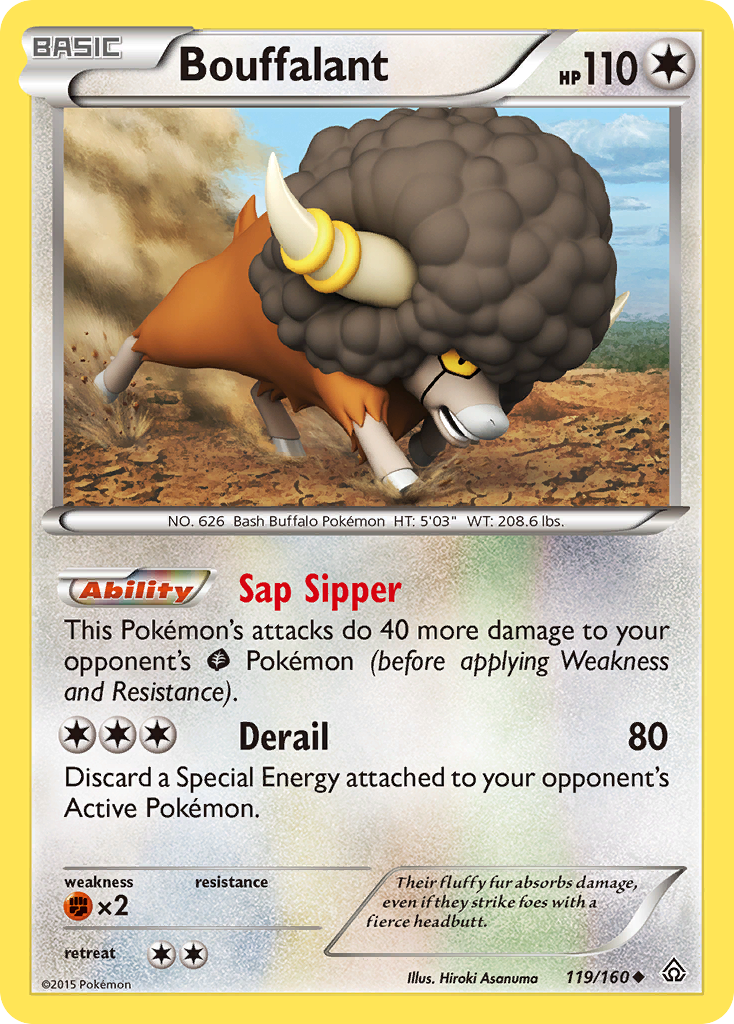 Bouffalant (119/160) [XY: Primal Clash] | Good Games Adelaide SA