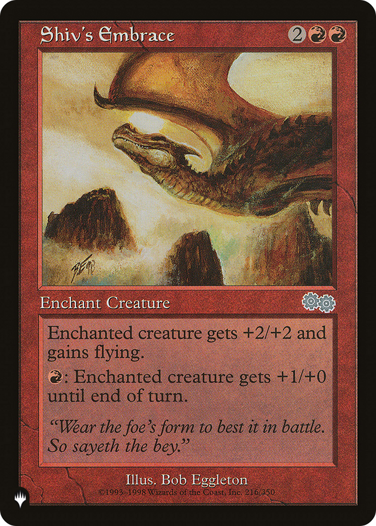 Shiv's Embrace [The List Reprints] | Good Games Adelaide SA