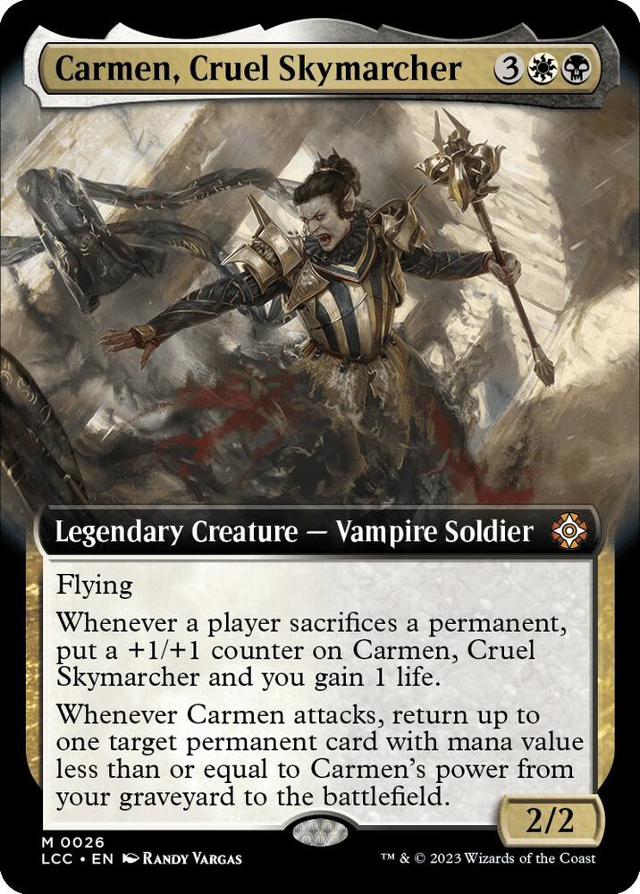 Carmen, Cruel Skymarcher 26 (Commander: The Lost Caverns of Ixalan)  | Good Games Adelaide SA