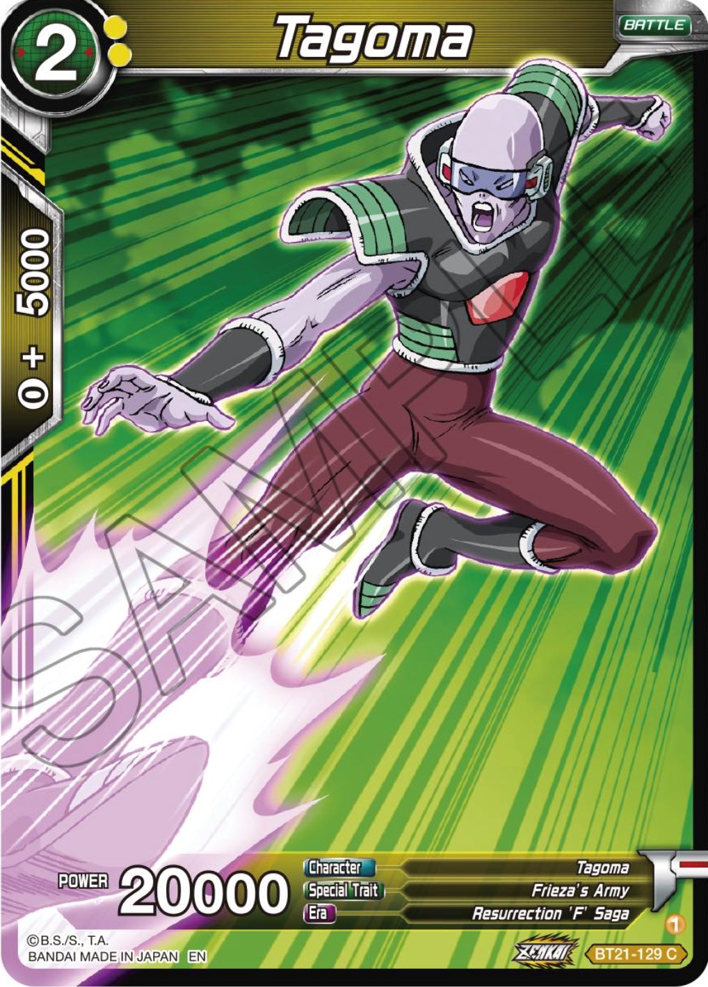 Tagoma (BT21-129) [ZENKAI Series: Set 04] | Good Games Adelaide SA
