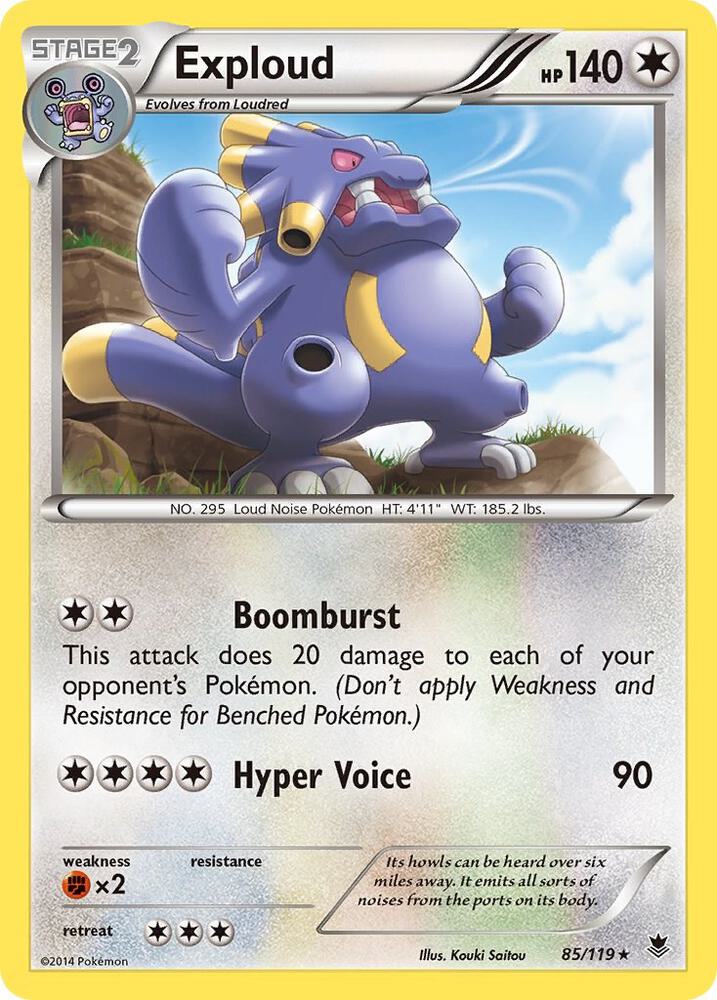 Exploud 85/119 (XY - Phantom Forces)  | Good Games Adelaide SA