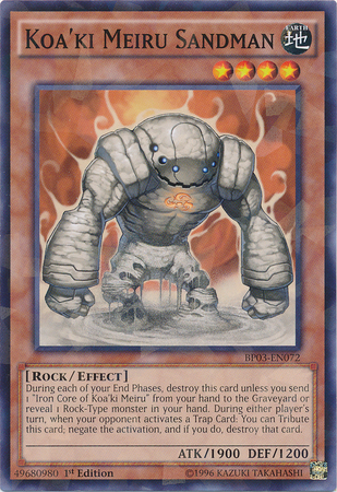 Koa'ki Meiru Sandman [BP03-EN072] Shatterfoil Rare | Good Games Adelaide SA