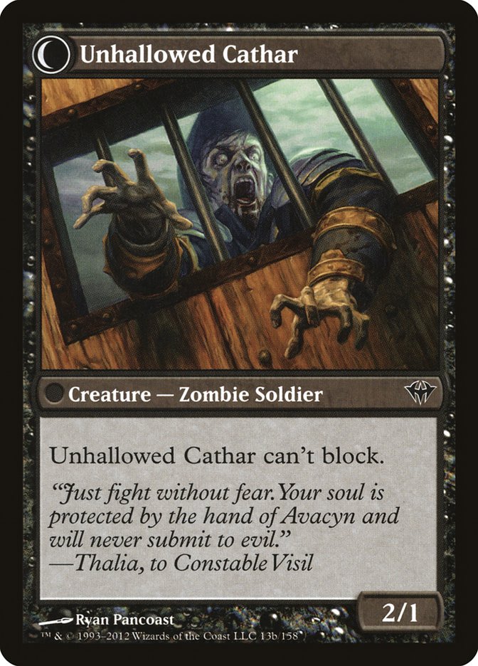 Loyal Cathar [Dark Ascension] | Good Games Adelaide SA