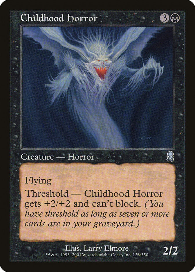 Childhood Horror 123 (Odyssey)  - Foil | Good Games Adelaide SA