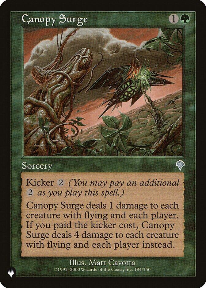 Canopy Surge 184/350 (The List Reprints)  | Good Games Adelaide SA