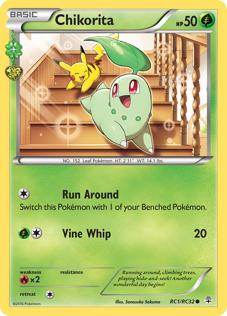 Chikorita (RC1/RC32) [XY: Generations] | Good Games Adelaide SA