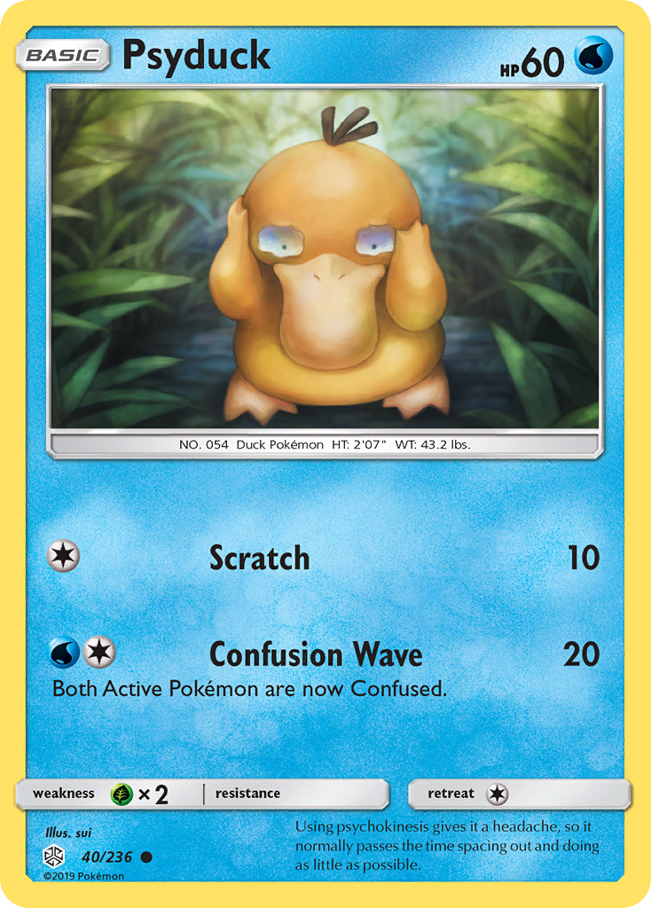 Psyduck (40/236) [Sun & Moon: Cosmic Eclipse] | Good Games Adelaide SA