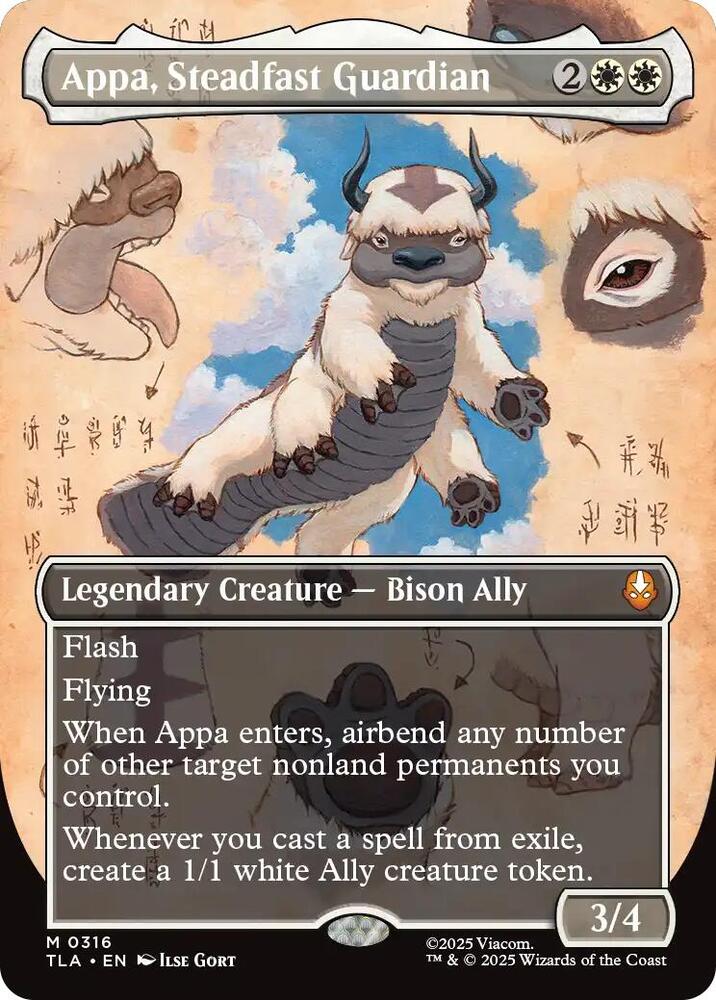 Appa, Steadfast Guardian 316 (Avatar: The Last Airbender)  - Foil | Good Games Adelaide SA