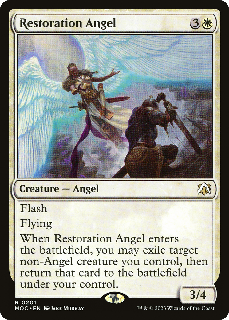 Restoration Angel [March of the Machine Commander] | Good Games Adelaide SA