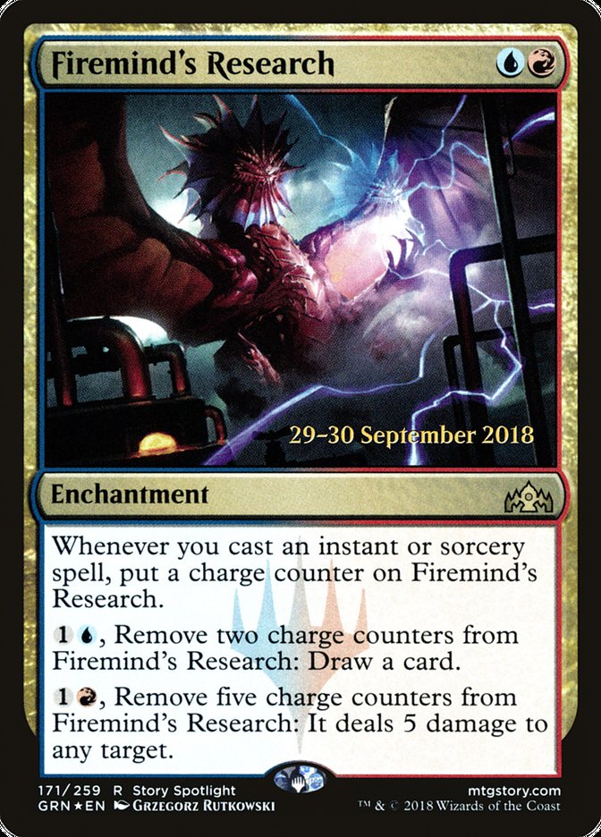 Firemind's Research [Guilds of Ravnica Promos] | Good Games Adelaide SA