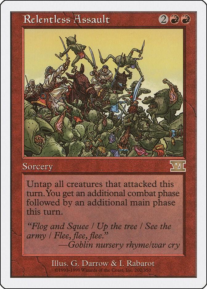 Relentless Assault 202 (Classic Sixth Edition)  | Good Games Adelaide SA