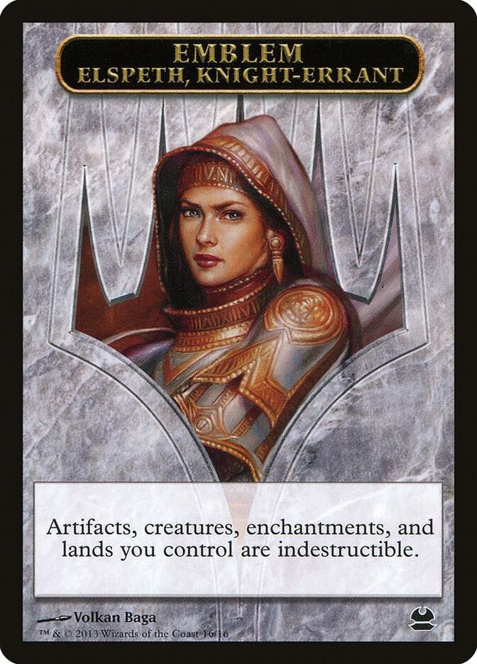 Emblem Elspeth Knight Errant 16 (Modern Masters)  | Good Games Adelaide SA