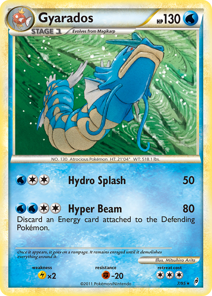 Gyarados (7/95) [HeartGold & SoulSilver: Call of Legends] | Good Games Adelaide SA