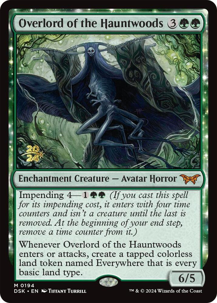 Overlord of the Hauntwoods 194 (Prerelease Cards)  - Foil | Good Games Adelaide SA