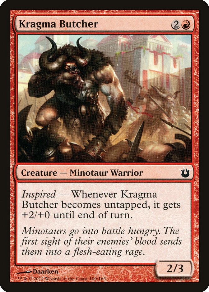 Kragma Butcher 100 (Born of the Gods)  - Foil | Good Games Adelaide SA