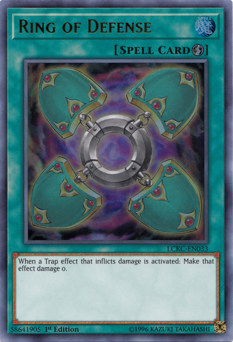 Ring of Defense [LCKC-EN033] Ultra Rare | Good Games Adelaide SA