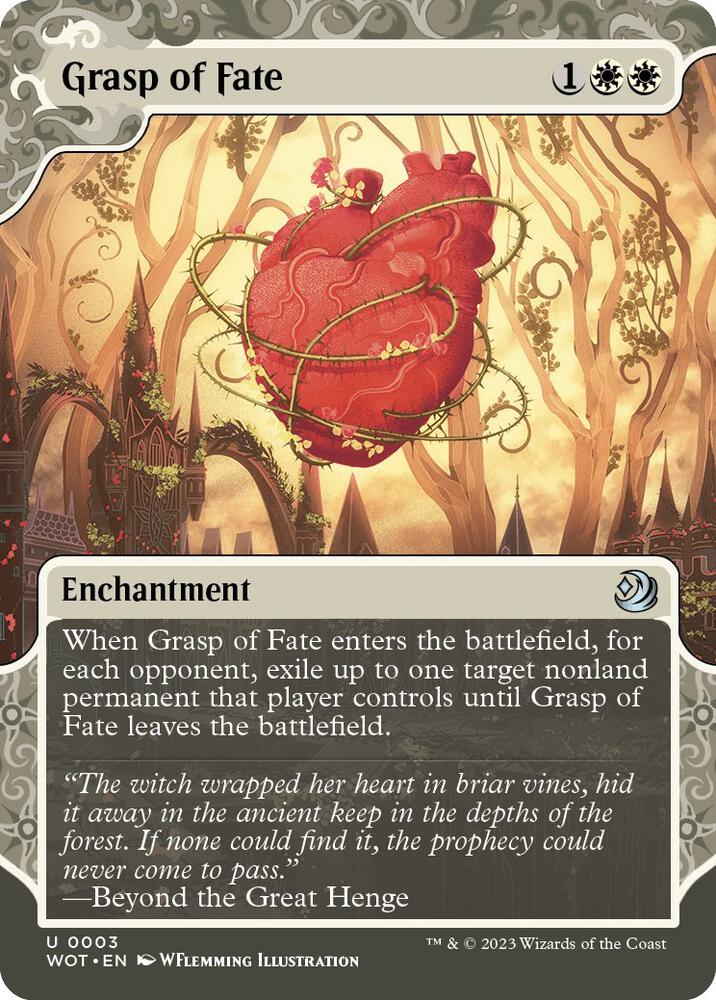 Grasp of Fate 3 (Wilds of Eldraine: Enchanting Tales)  - Foil | Good Games Adelaide SA